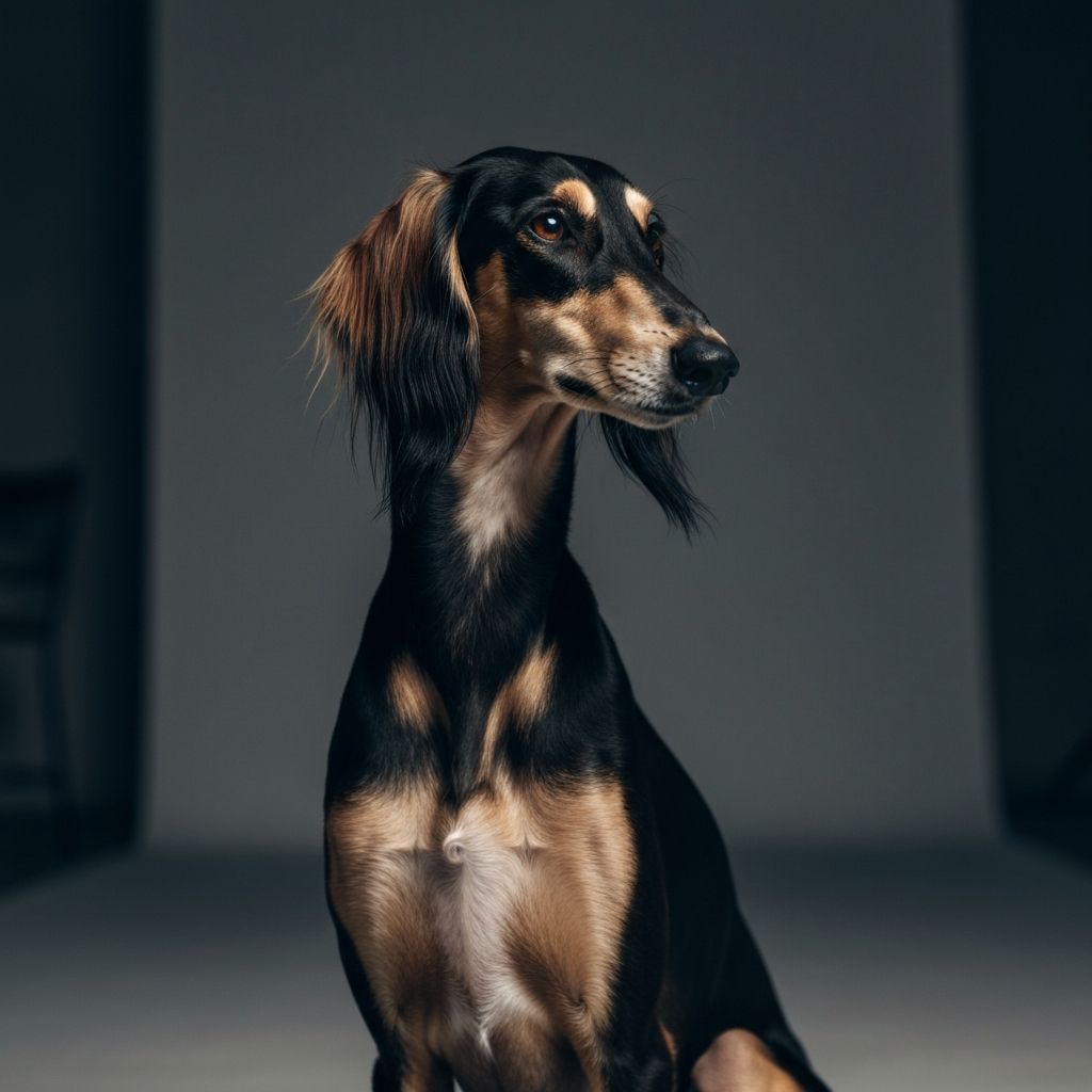 Lady Elegance the Saluki