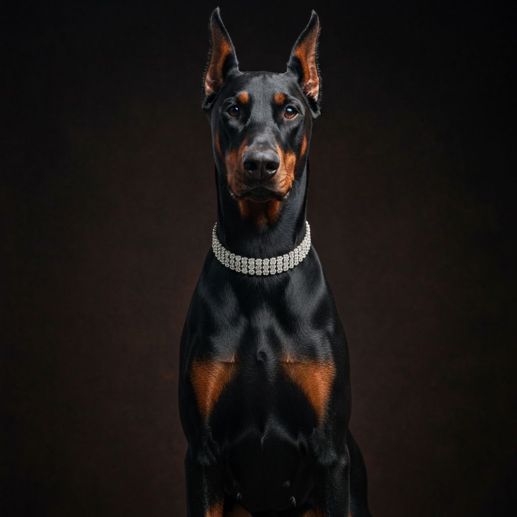 Empress Noir the Doberman