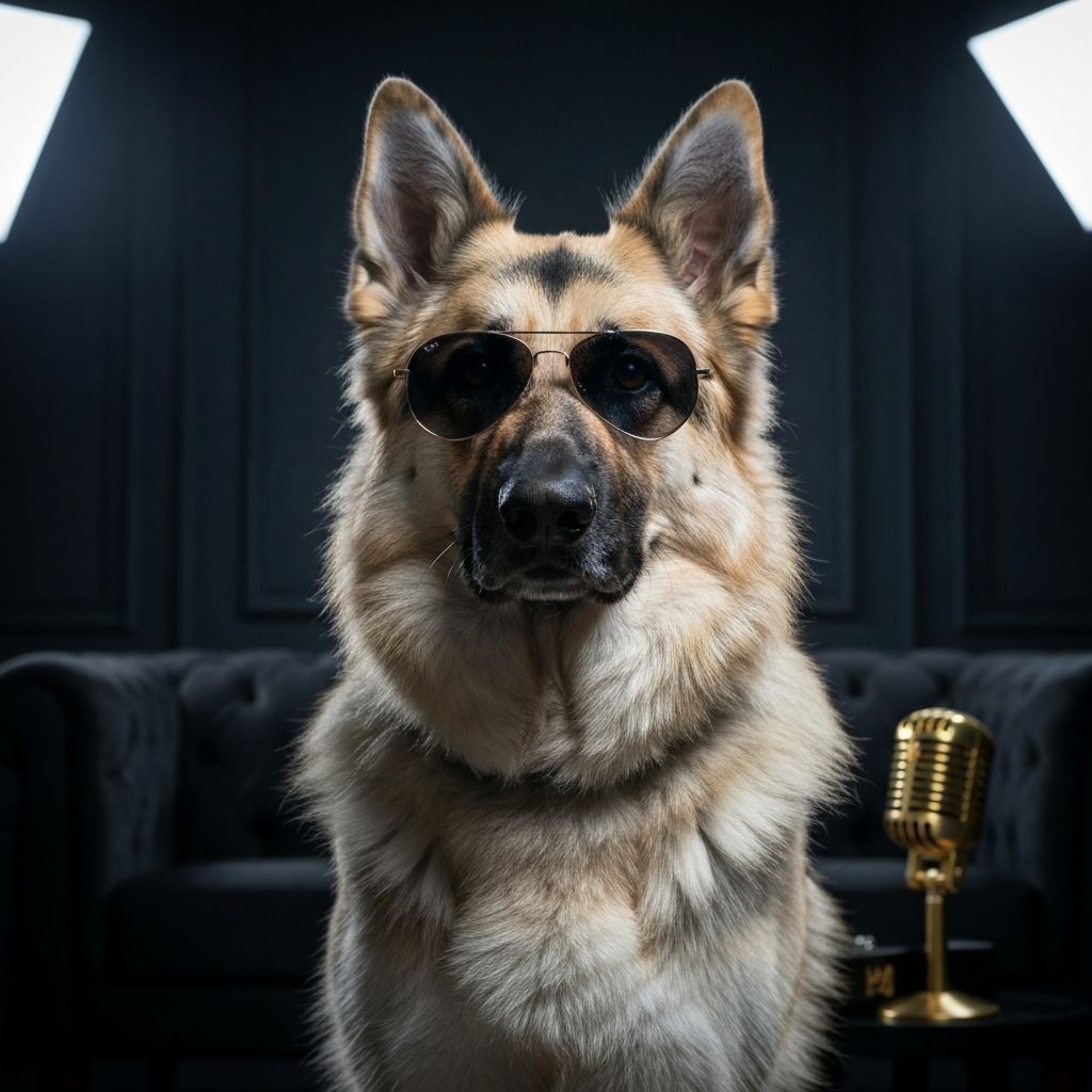 Pitbull the German Shepherd